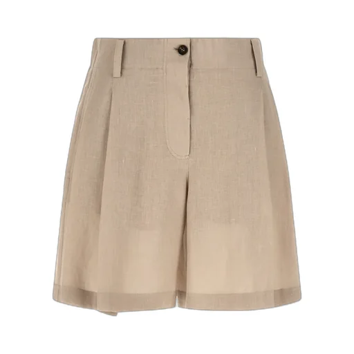 Brunello Cucinelli Double Pleated Shorts