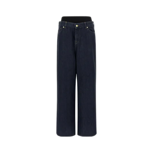 7 For All Mankind Banded Slouchy Wide-Leg Jeans