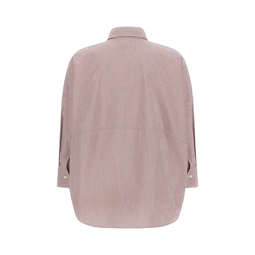 Brunello Cucinelli Striped Long-Sleeved Shirt