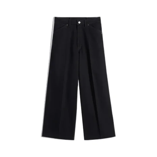 Wide Pants In Denim