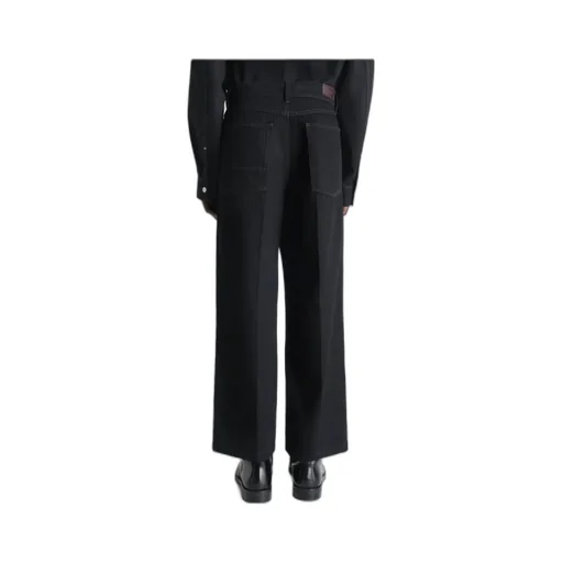 Wide Pants In Denim
