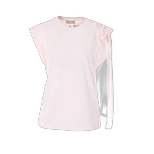 Pinko Cape-Sleeve Crewneck Top