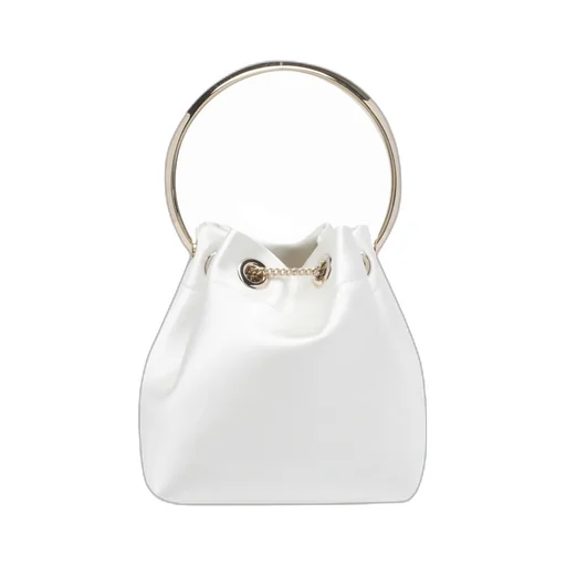 Jimmy Choo Bon Bon Drawstring Bucket Bag