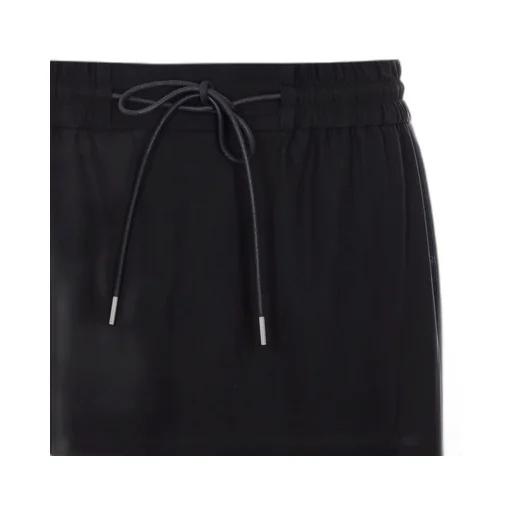 Pleated Drawstring Skirt