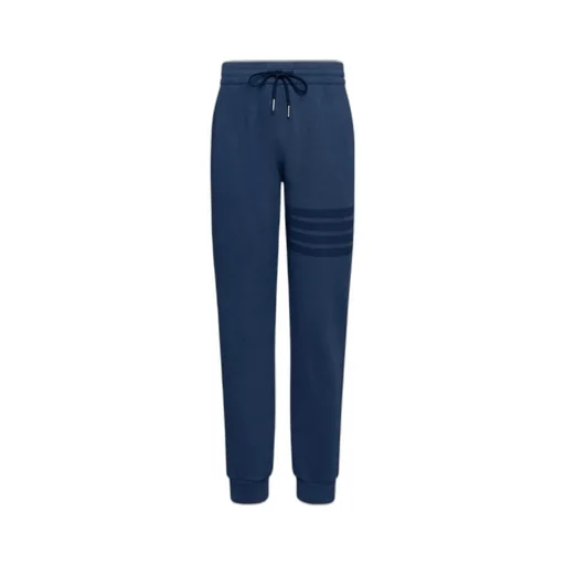Thom Browne Solid Loopback Overdyed 4-Bar Sweatpants