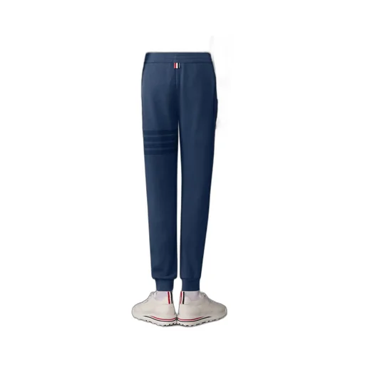 Thom Browne Solid Loopback Overdyed 4-Bar Sweatpants