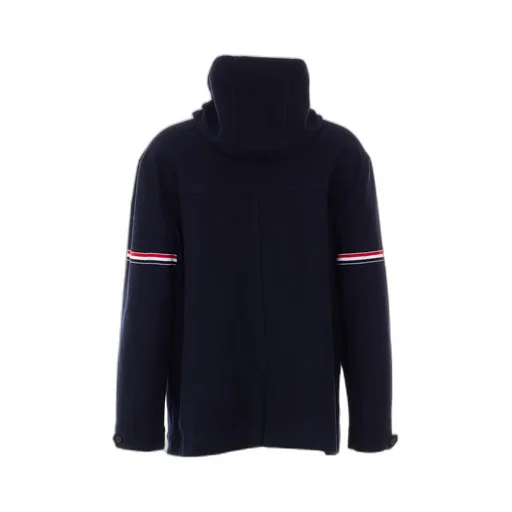 Thom Browne Double Face Tech Twill Oversized Armband Parka