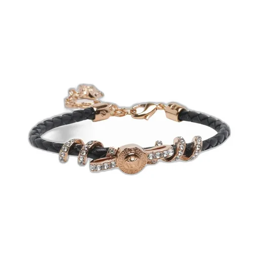 Versace Medusa Embellished Charm Bracelet