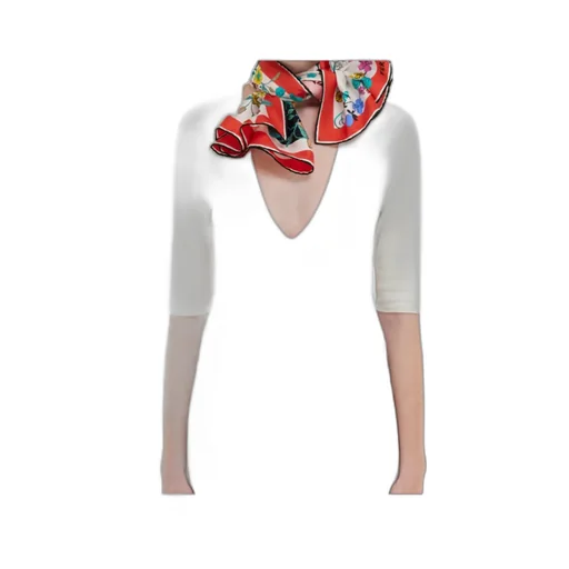 Pegasus Print Silk Scarf