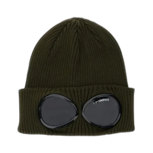 Goggles And Knitted Hat