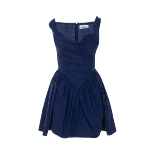 Vivienne Westwood Orb Embroidered Mini Dress