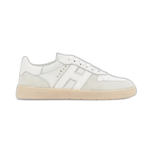 Round-Toe Lace-Up Sneakers