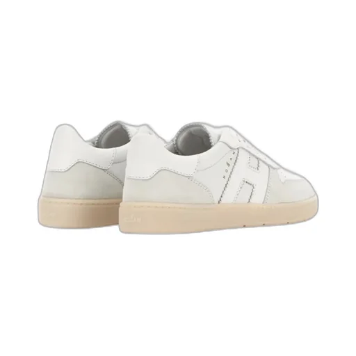 Round-Toe Lace-Up Sneakers