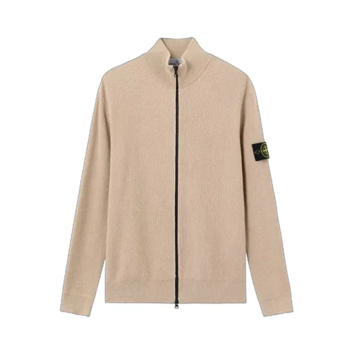 Regular-Fit Zip-Up Jumper
