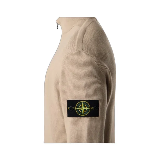 Regular-Fit Zip-Up Jumper