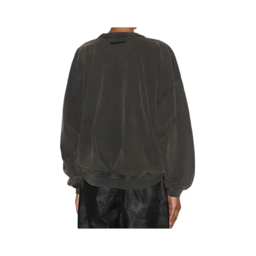 Ruffled Detail Sweatshirt