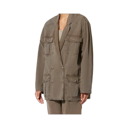 Snap Button Blazer