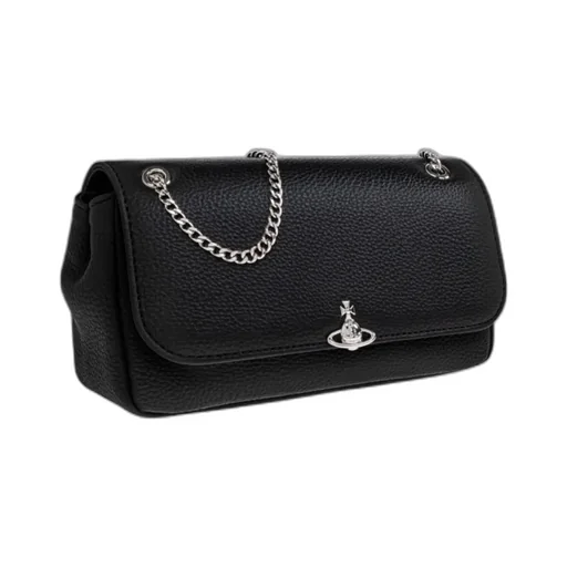 Vivienne Westwood Chain Logo Crossbody Bag