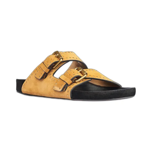 Buckle Detail Slippers