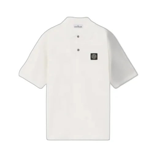 Knit Short-Sleeve Polo