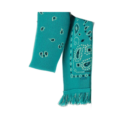Alanui Fringed Bandana Cardigan