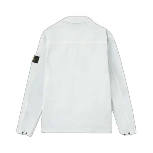 Regular-Fit Zip-Up Overshirt Pocket