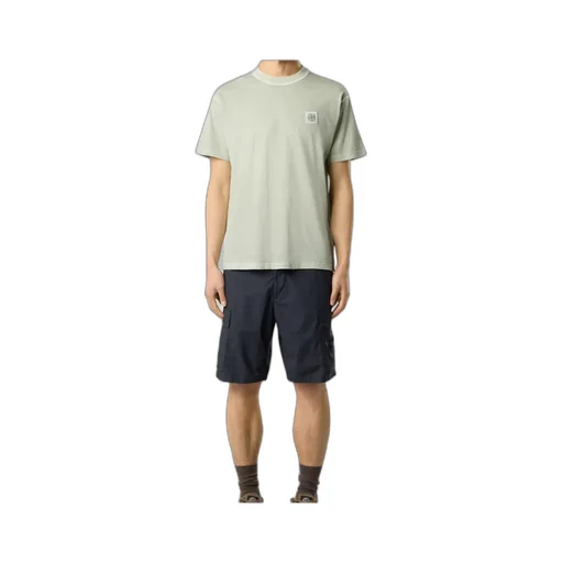 Stone Island Logo Patch Crew-Neck T-Shirt