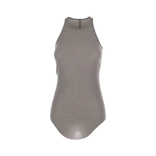 Rick Owens Sleeveless Ribbed Tank Top