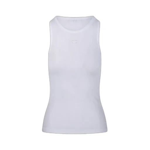 Ganni Sleeveless Ribbed Top