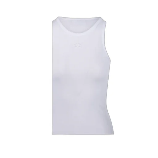 Ganni Sleeveless Ribbed Top