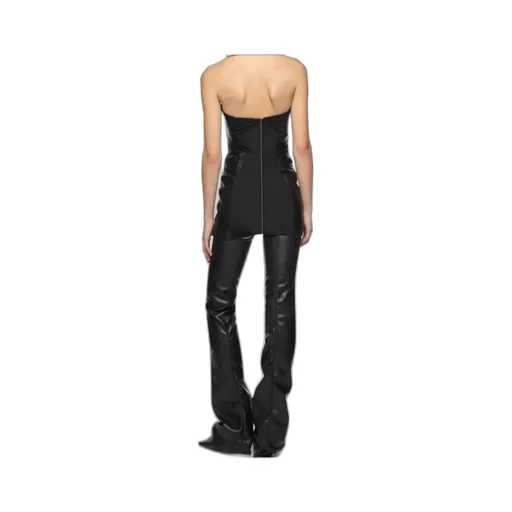 The Attico Leather Mini Dress