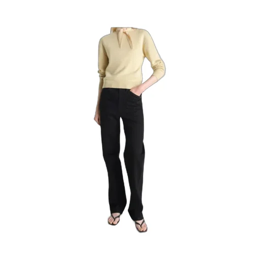 Reversible Buttoned Sweater In Cashmere Wool