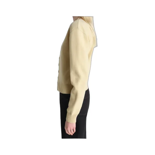 Reversible Buttoned Sweater In Cashmere Wool