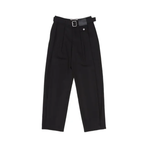 Casual Pants With Belt Loops