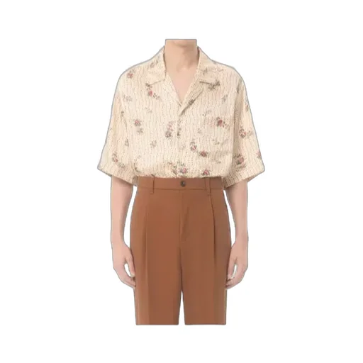 Floral-Print Shirt