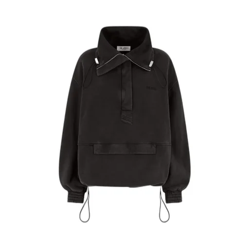 The Attico High Neck Blouson