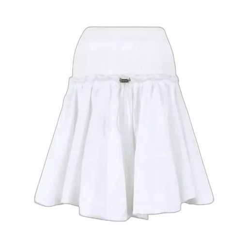 The Attico Stretch Midi Skirt