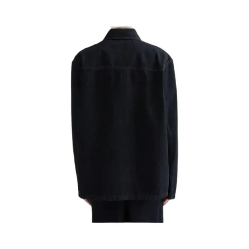 Jil Sander Button Detailed Straight Hem Overshirt