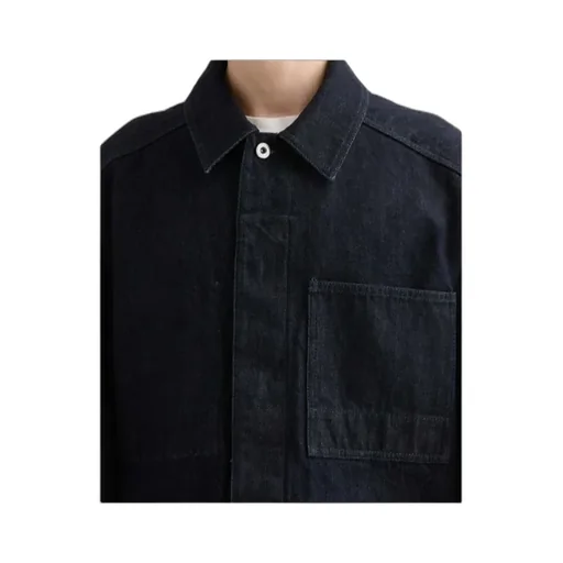 Jil Sander Button Detailed Straight Hem Overshirt