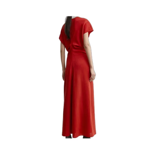TotÊMe Slouched-Waist Crewneck Dress