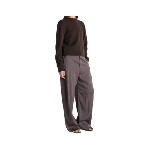 Reversible Buttoned Sweater In Cashmere Wool