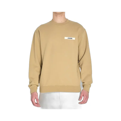 Jacquemus Logo Patch Crewneck Sweatshirt