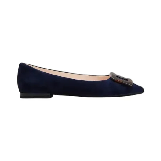 Gommettine Ballerinas In Suede
