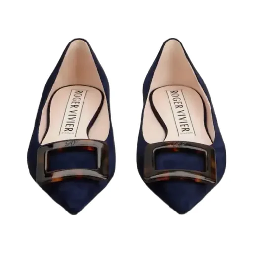 Gommettine Ballerinas In Suede