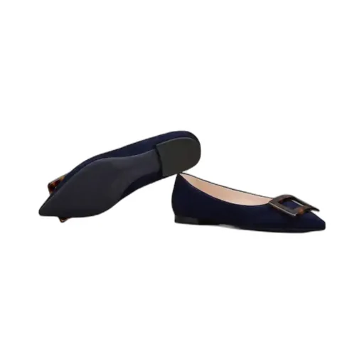 Gommettine Ballerinas In Suede