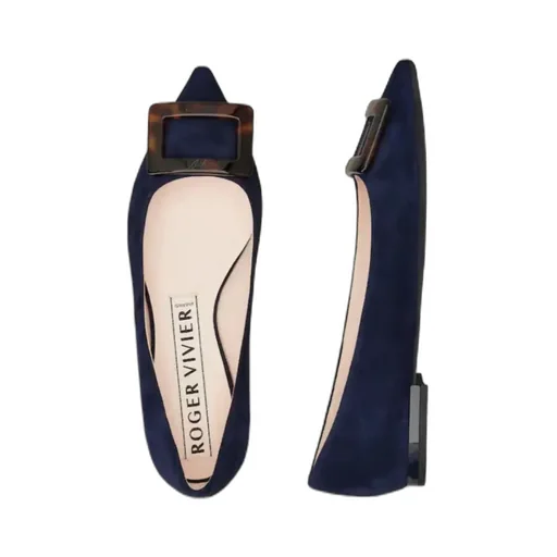 Gommettine Ballerinas In Suede