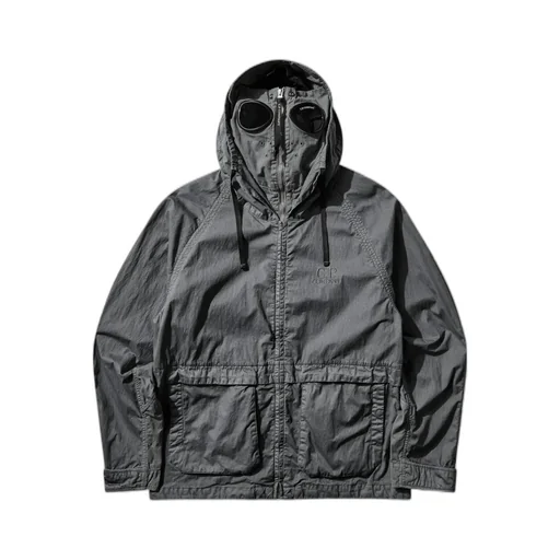 Logo Embroidered Casual Jacket