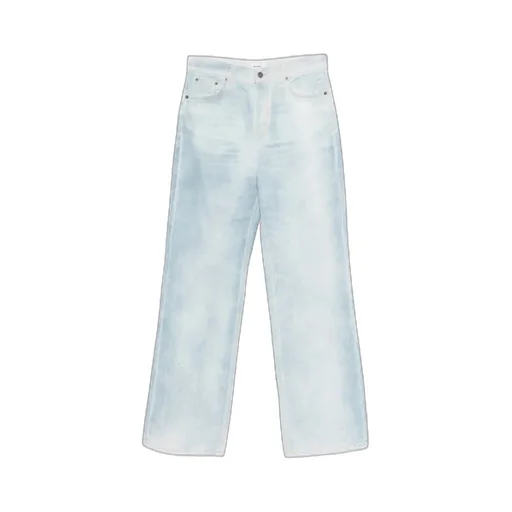 Haikure Korea High-Rise Straight Jeans