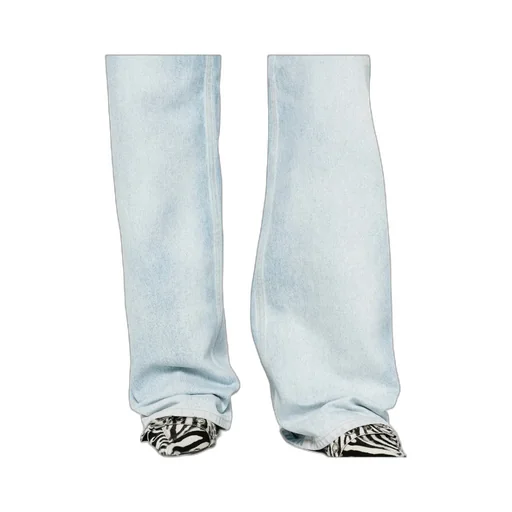 Haikure Korea High-Rise Straight Jeans