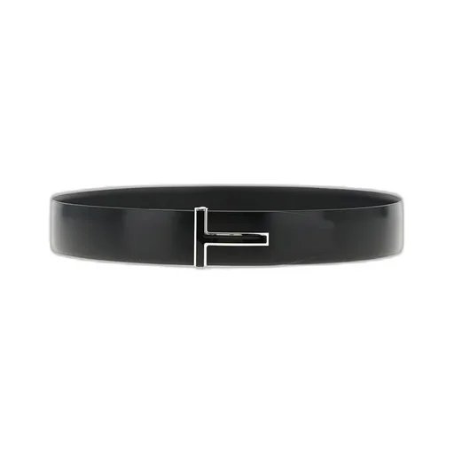 Tom Ford Logo Plaque Reversible Belt